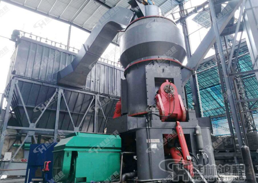 水泥立磨，立磨，立磨機(jī)，客戶現(xiàn)場(chǎng)，桂林鴻程磨粉機(jī)